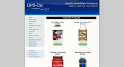 Desktop Screenshot of dpx-inc.com