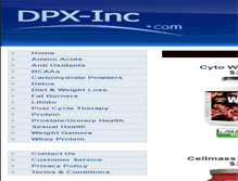 Tablet Screenshot of dpx-inc.com